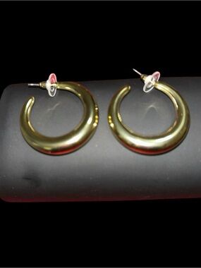 Gold Hoop Earrings - Brand